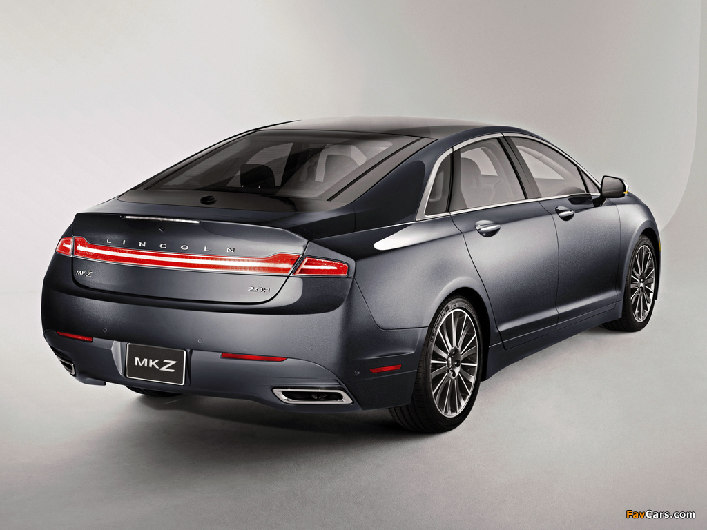 Lincoln MKZ Hybrid 2012 wallpapers (1024 x 768)