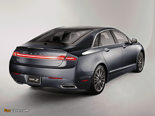 Lincoln MKZ Hybrid 2012 wallpapers (640 x 480)