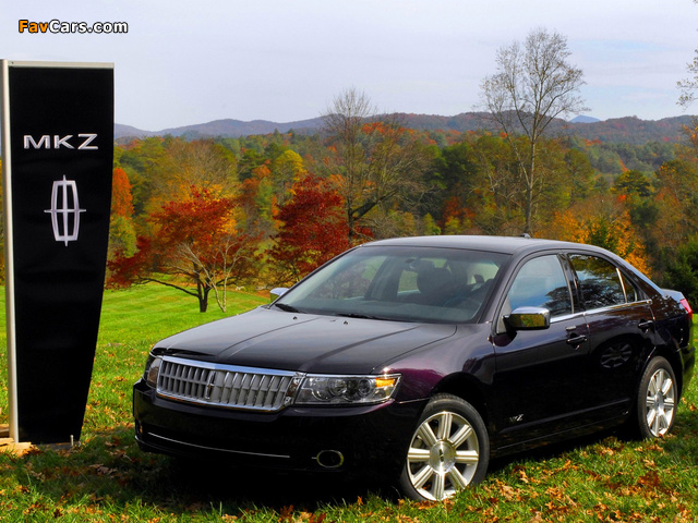 Pictures of Lincoln MKZ 2006–09 (640 x 480)