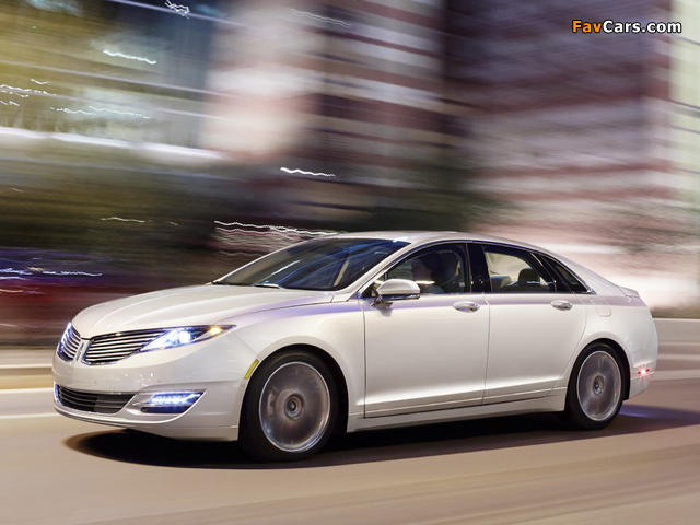 Lincoln MKZ Hybrid 2012 wallpapers (640 x 480)