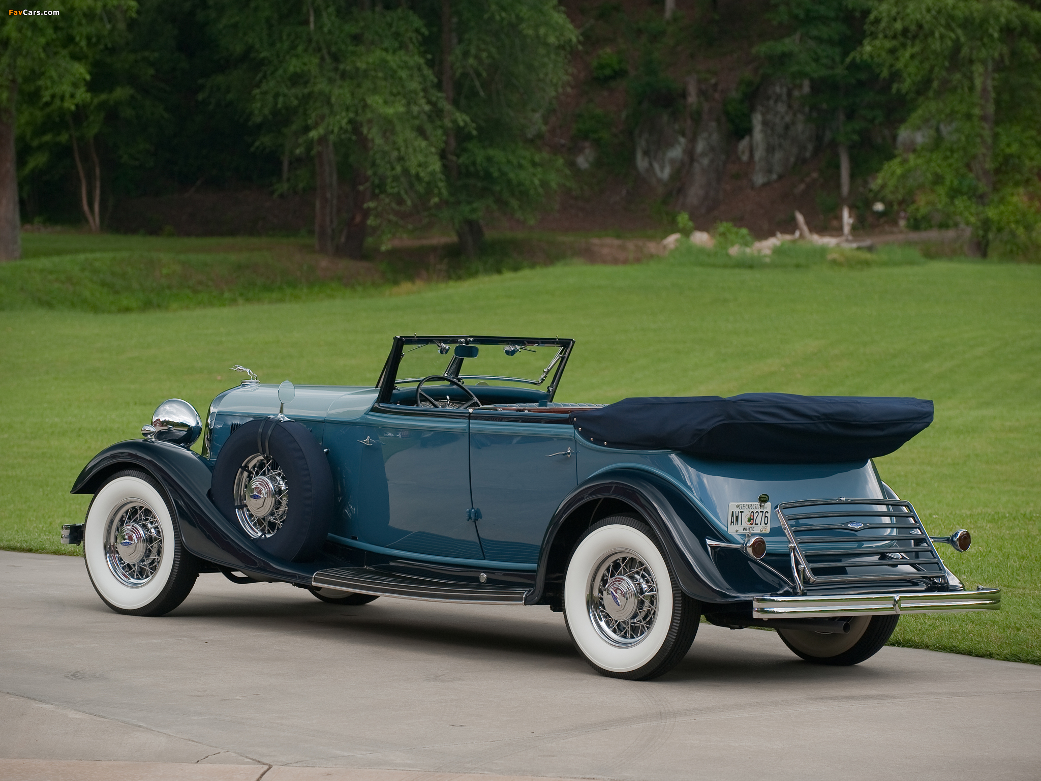Images of Lincoln Model KA Custom Convertible Sedan by Dietrich 1933 (2048 x 1536)