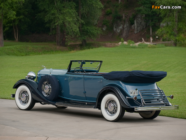 Images of Lincoln Model KA Custom Convertible Sedan by Dietrich 1933 (640 x 480)