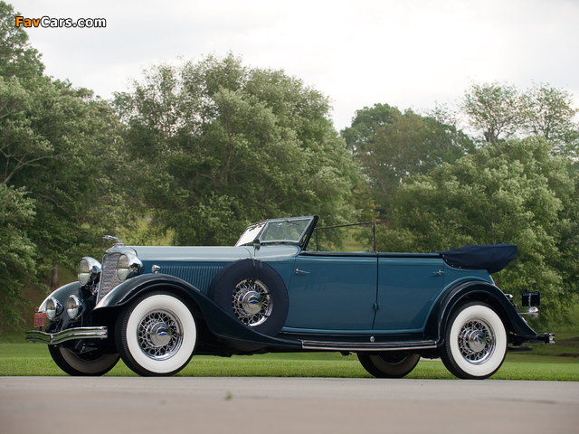 Images of Lincoln Model KA Custom Convertible Sedan by Dietrich 1933 (640 x 480)