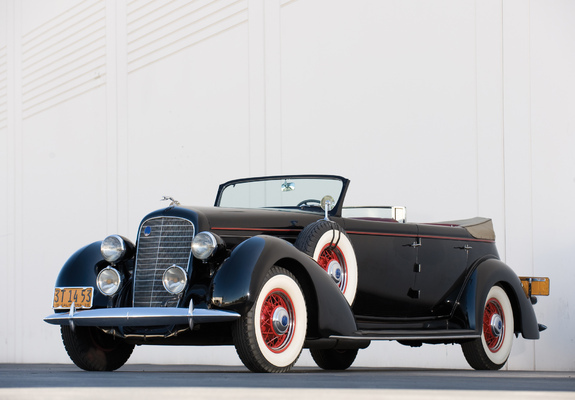 Images of Lincoln Model K Dual Windshield Convertible Sedan by LeBaron 1936