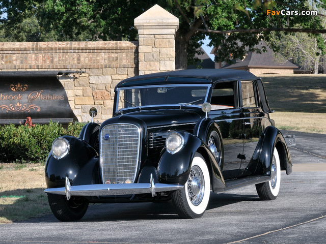 Images of Lincoln Model K Semi-Collapsible Cabriolet by Brunn (409-A) 1938 (640 x 480)