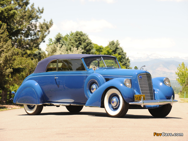 Images of Lincoln Model K Convertible Victoria by Brunn (408) 1938 (640 x 480)