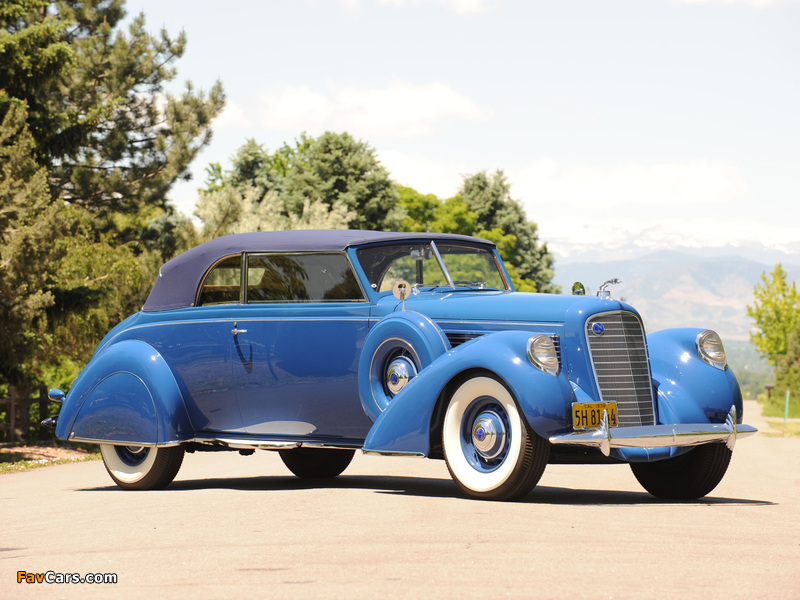 Images of Lincoln Model K Convertible Victoria by Brunn (408) 1938 (800 x 600)
