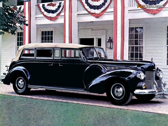 Images of Lincoln Model K Sunshine Special Presidential Convertible Limousine 1939 (640 x 480)