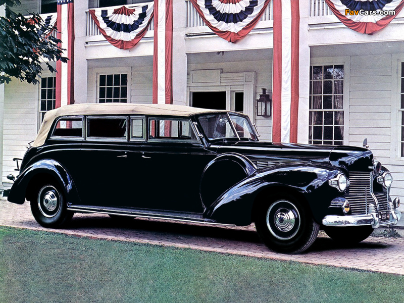 Images of Lincoln Model K Sunshine Special Presidential Convertible Limousine 1939 (800 x 600)