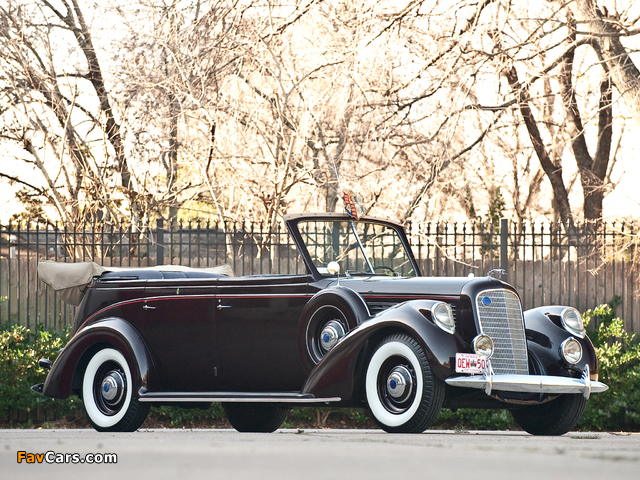 Images of Lincoln Model K Convertible Sedan by LeBaron 1939 (640 x 480)