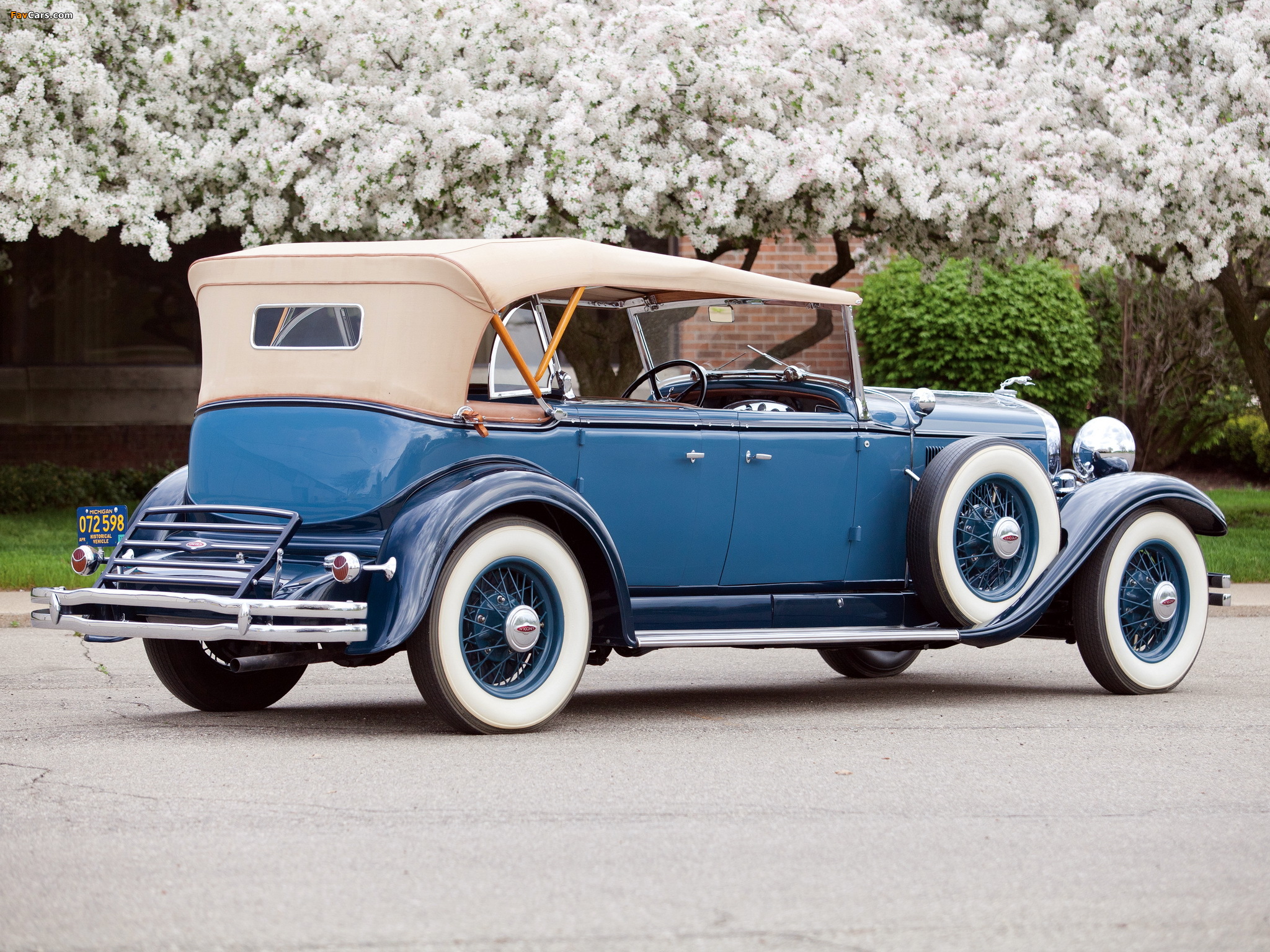 Lincoln Model K Dual Cowl Sport Phaeton (202-A) 1931 pictures (2048 x 1536)