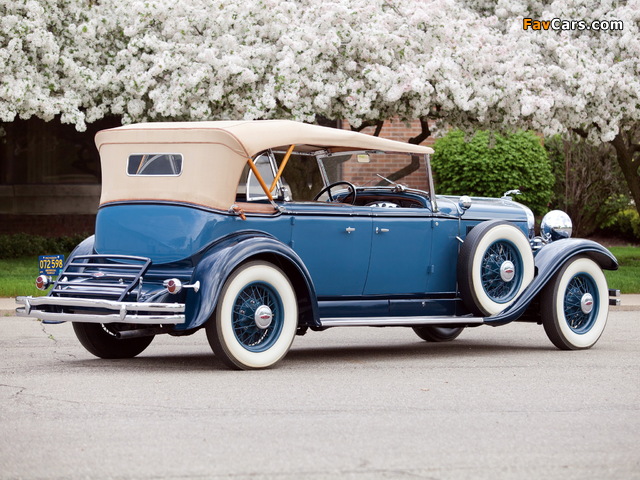Lincoln Model K Dual Cowl Sport Phaeton (202-A) 1931 pictures (640 x 480)