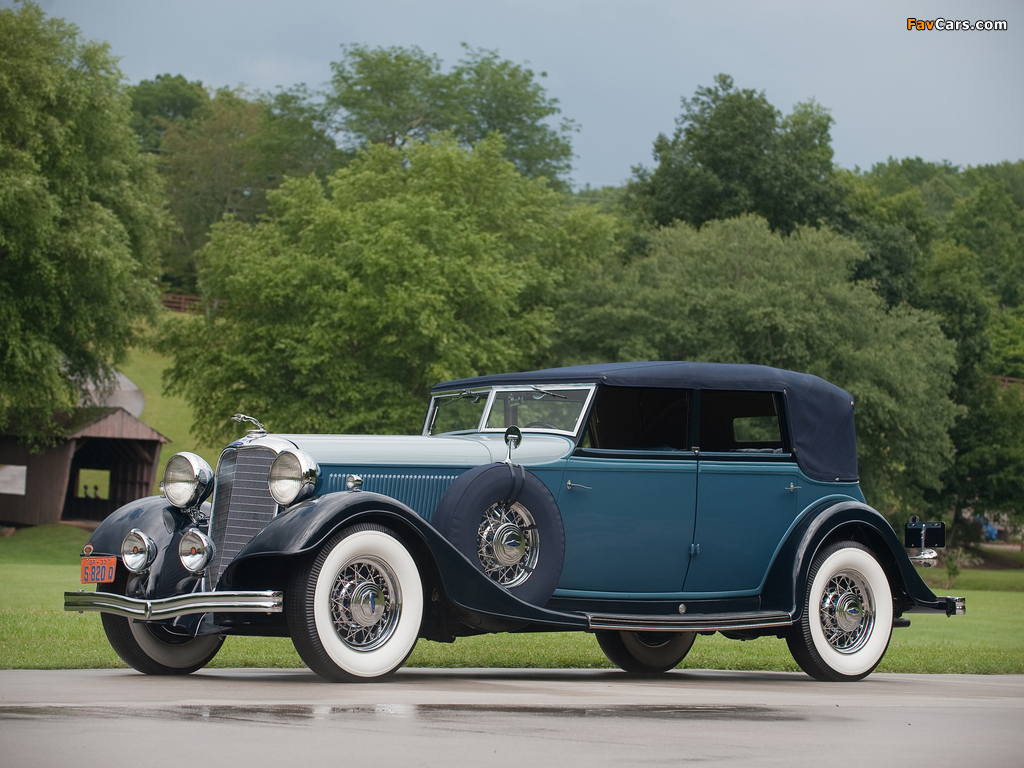 Lincoln Model KA Custom Convertible Sedan by Dietrich 1933 photos (1024 x 768)