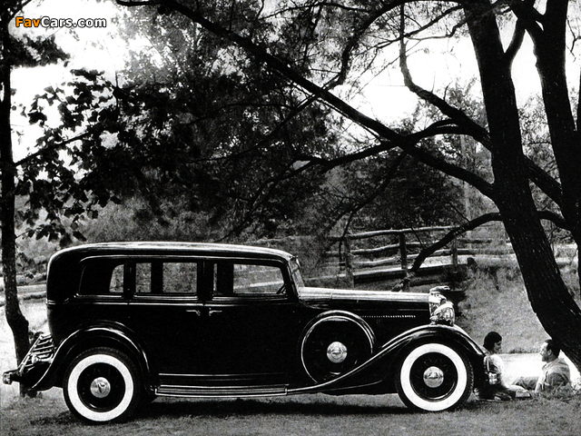 Lincoln Model KA Sedan (517-A) 1933 pictures (640 x 480)