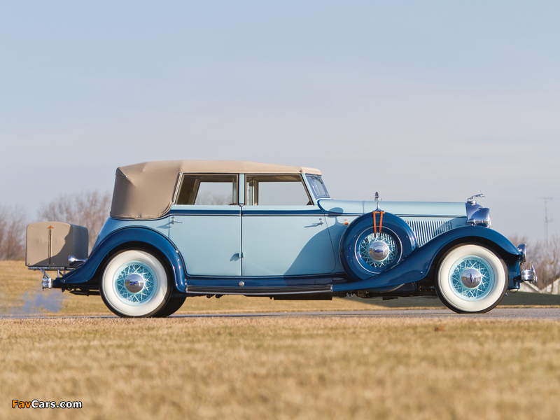 Lincoln Model KB Custom Convertible Sedan by Dietrich (261) 1933 wallpapers (800 x 600)