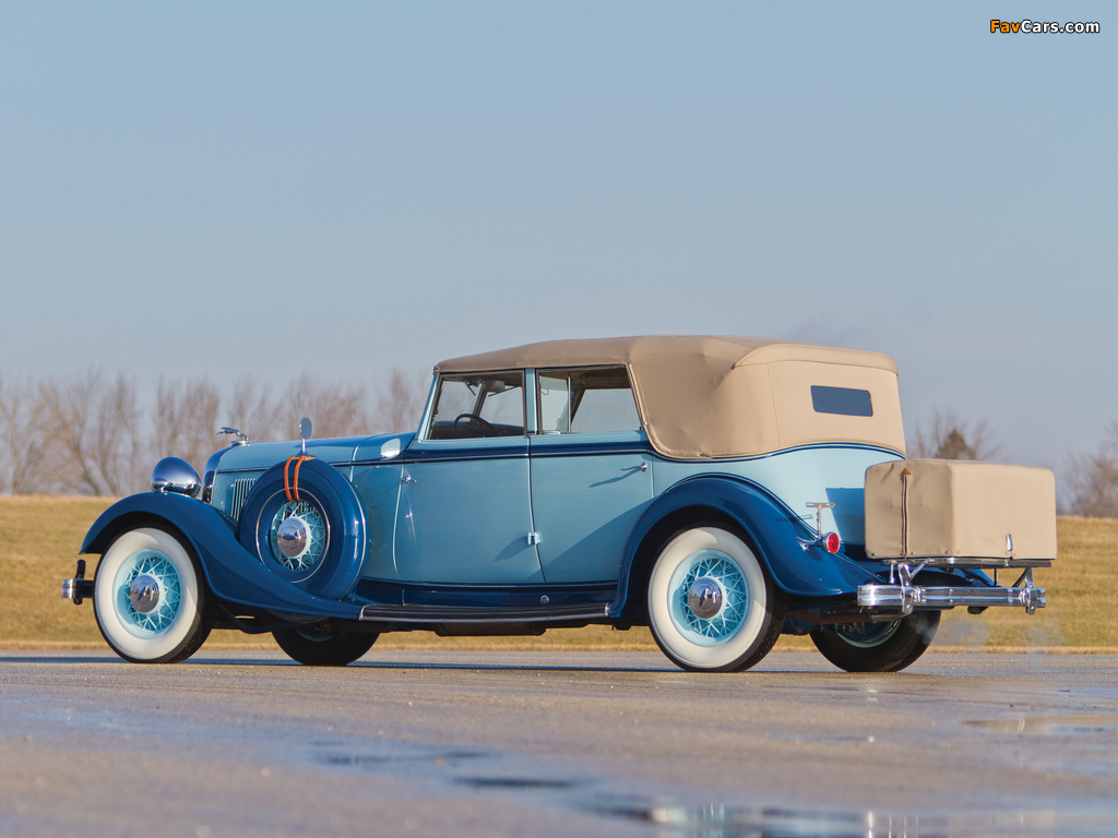 Lincoln Model KB Custom Convertible Sedan by Dietrich (261) 1933 wallpapers (1024 x 768)