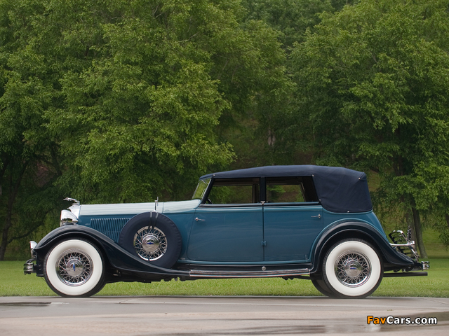 Lincoln Model KA Custom Convertible Sedan by Dietrich 1933 wallpapers (640 x 480)