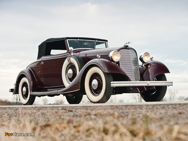 Lincoln Model KA Convertible Roadster 1934 pictures (640 x 480)