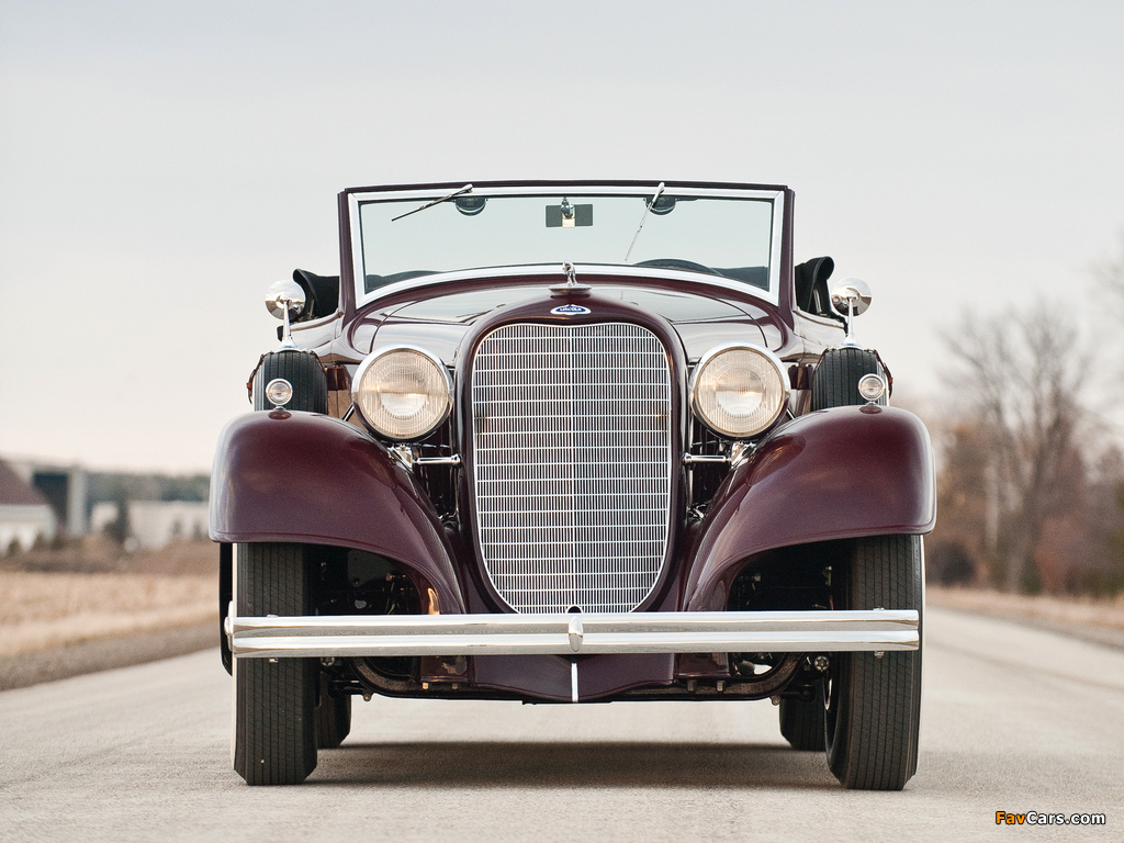Lincoln Model KA Convertible Roadster 1934 wallpapers (1024 x 768)