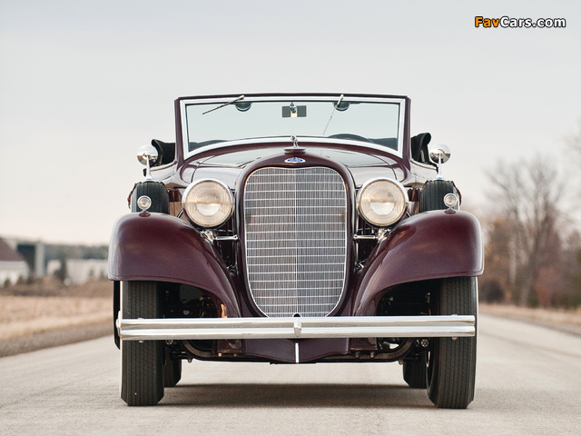 Lincoln Model KA Convertible Roadster 1934 wallpapers (640 x 480)