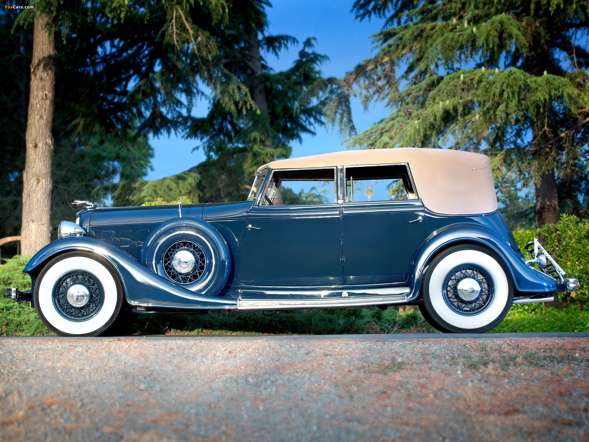Lincoln Model KB Convertible Sedan by Dietrich 1934 wallpapers (2048 x 1536)