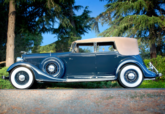 Lincoln Model KB Convertible Sedan by Dietrich 1934 wallpapers