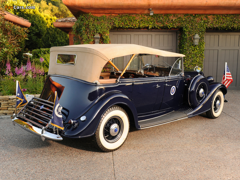 Lincoln Model K Phaeton 1935 wallpapers (800 x 600)