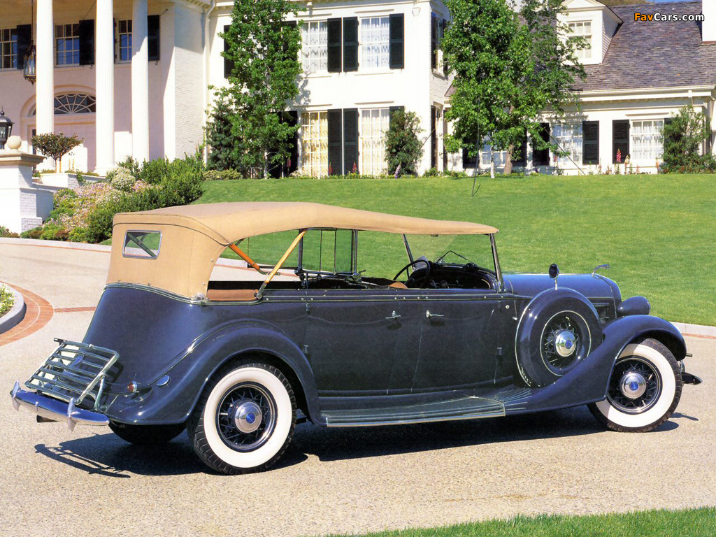 Lincoln Model K Phaeton 1935 wallpapers (1024 x 768)