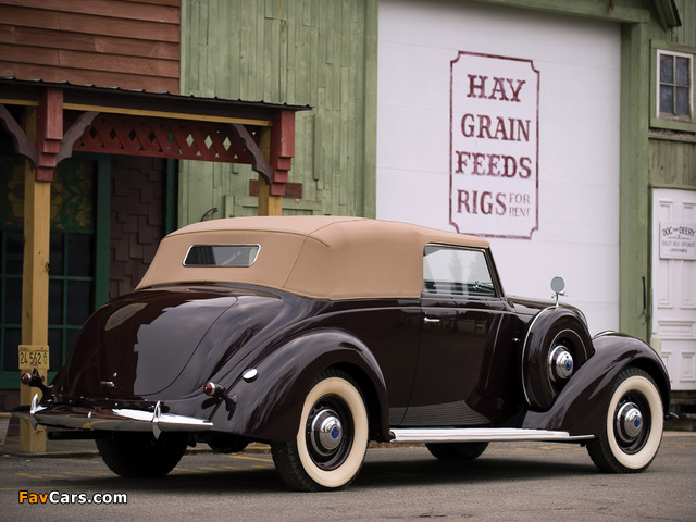 Lincoln Model K Convertible Victoria by Brunn 1937 images (640 x 480)