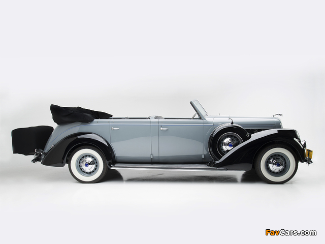 Lincoln Model K 7-passenger Touring by Willoughby 1937 images (640 x 480)