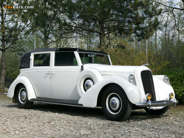 Lincoln Model K Semi-Collapsible Town Car by Brunn 1937 photos (640 x 480)