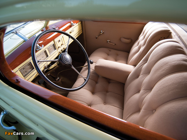 Lincoln Model K 2-window Berline by Judkins 1937 pictures (640 x 480)