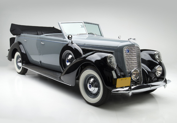 Lincoln Model K 7-passenger Touring by Willoughby 1937 wallpapers