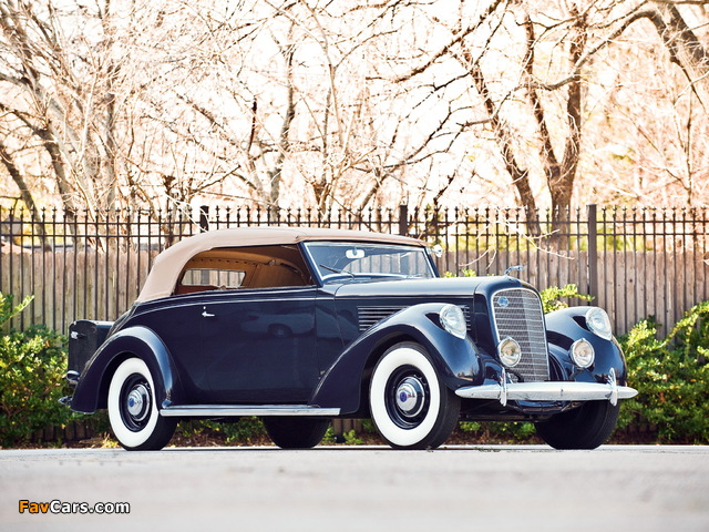 Lincoln Model K Convertible Victoria by Brunn (408) 1938 wallpapers (640 x 480)
