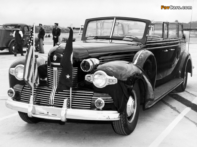 Lincoln Model K Sunshine Special Presidential Convertible Limousine 1939 photos (640 x 480)