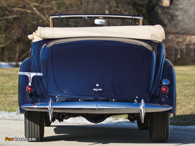 Lincoln Model K Convertible Victoria 1939 pictures (640 x 480)