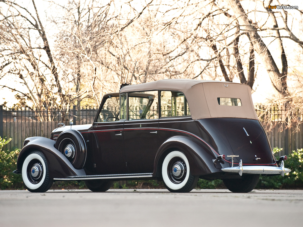 Lincoln Model K Convertible Sedan by LeBaron 1939 wallpapers (1024 x 768)