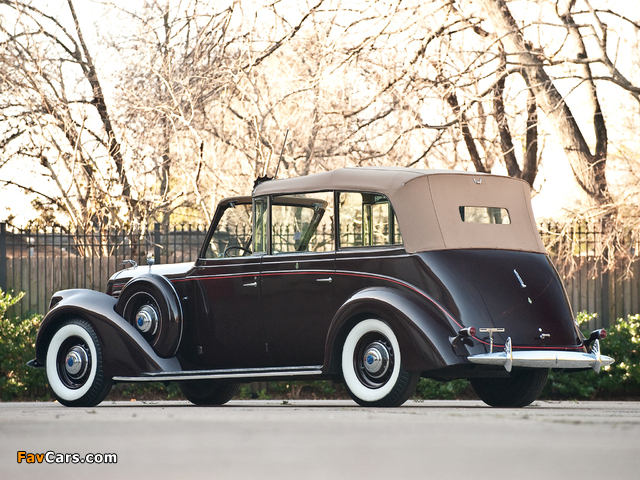Lincoln Model K Convertible Sedan by LeBaron 1939 wallpapers (640 x 480)