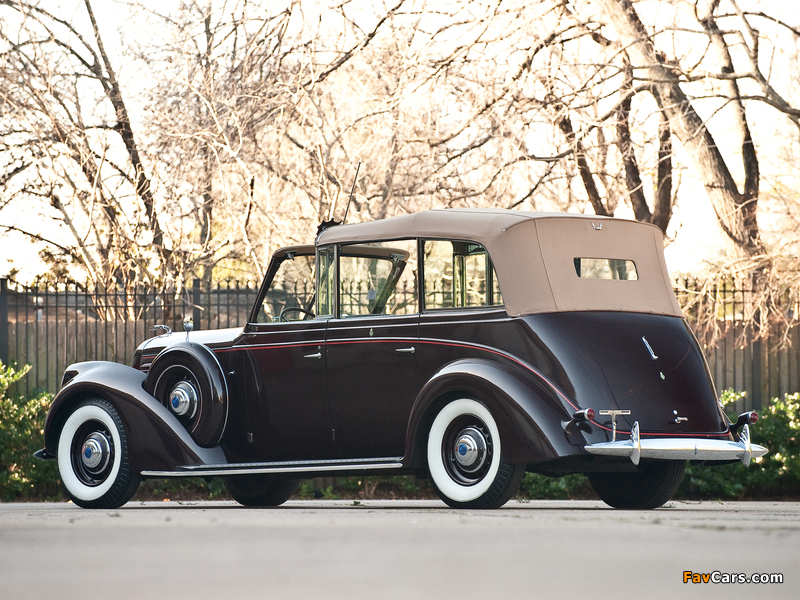 Lincoln Model K Convertible Sedan by LeBaron 1939 wallpapers (800 x 600)