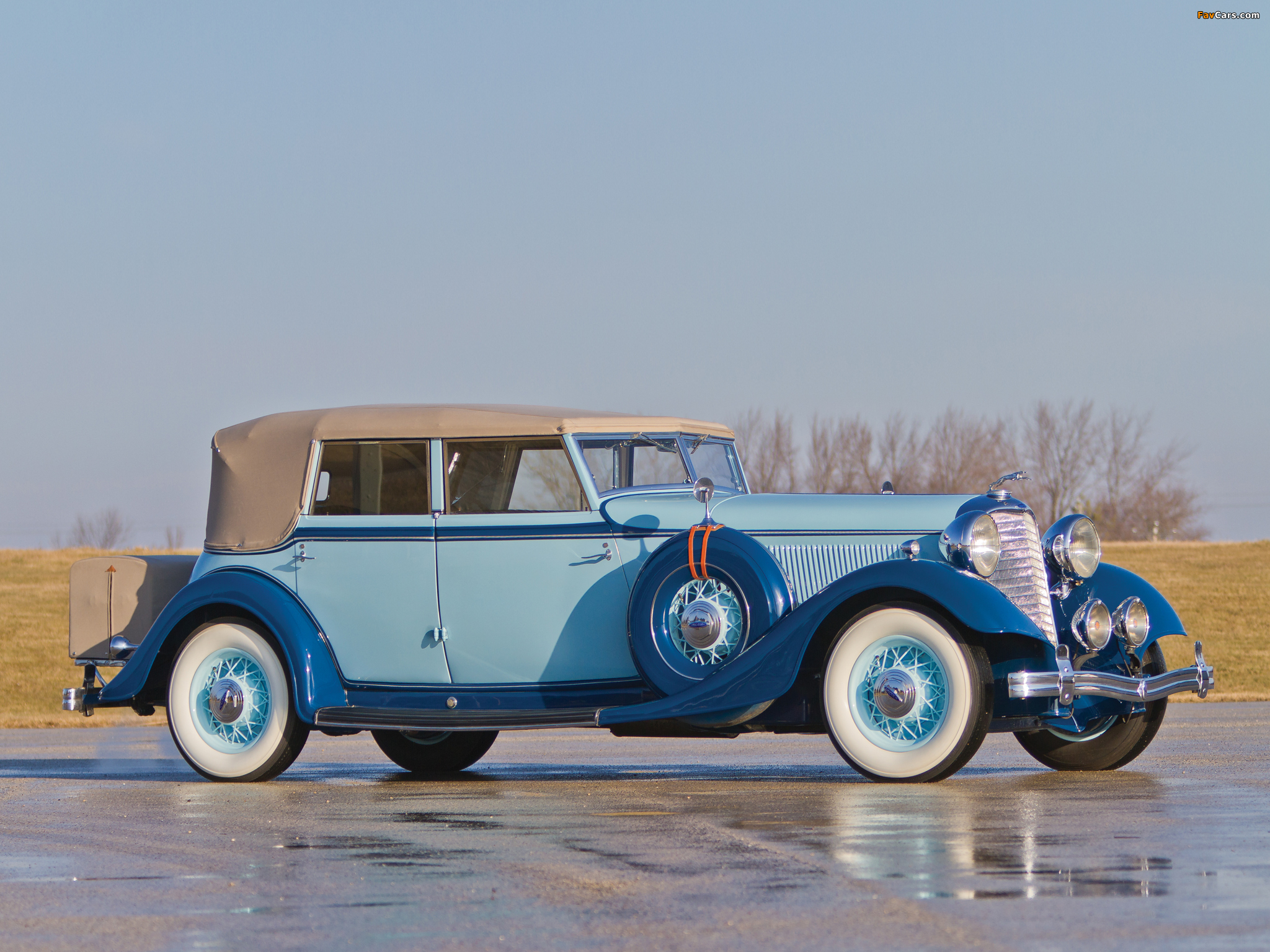 Photos of Lincoln Model KB Custom Convertible Sedan by Dietrich (261) 1933 (2048 x 1536)