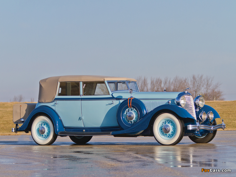 Photos of Lincoln Model KB Custom Convertible Sedan by Dietrich (261) 1933 (800 x 600)