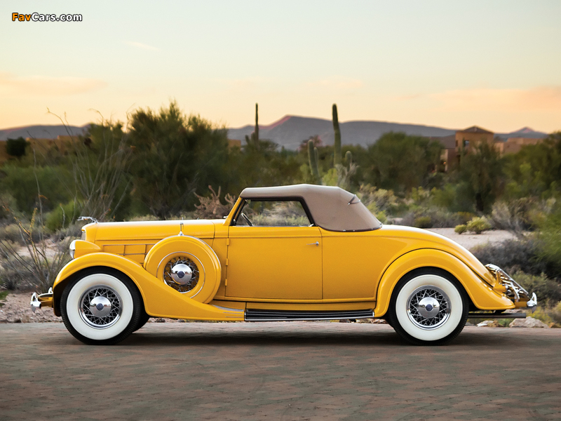 Photos of Lincoln Model K Convertible Roadster by LeBaron (542) 1935 (800 x 600)