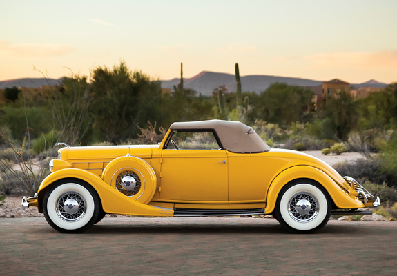 Photos of Lincoln Model K Convertible Roadster by LeBaron (542) 1935
