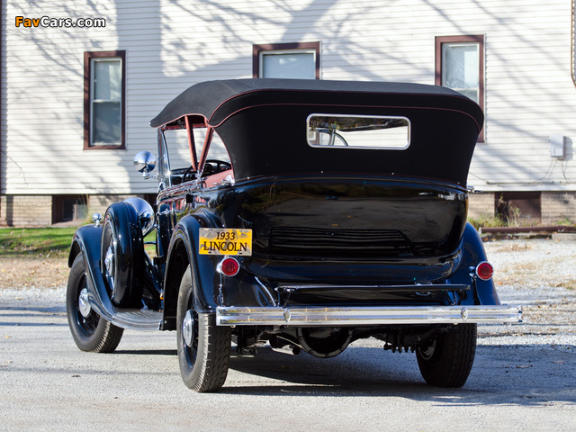 Pictures of Lincoln Model KB Sport Touring (253) 1933 (640 x 480)