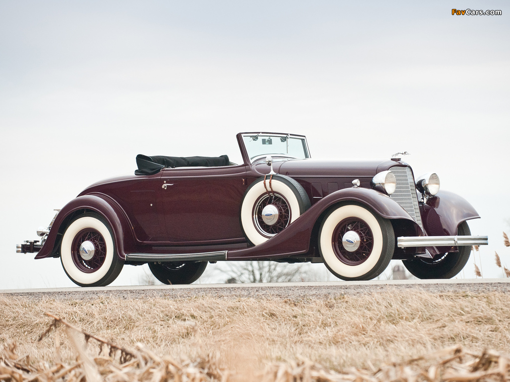 Pictures of Lincoln Model KA Convertible Roadster 1934 (1024 x 768)