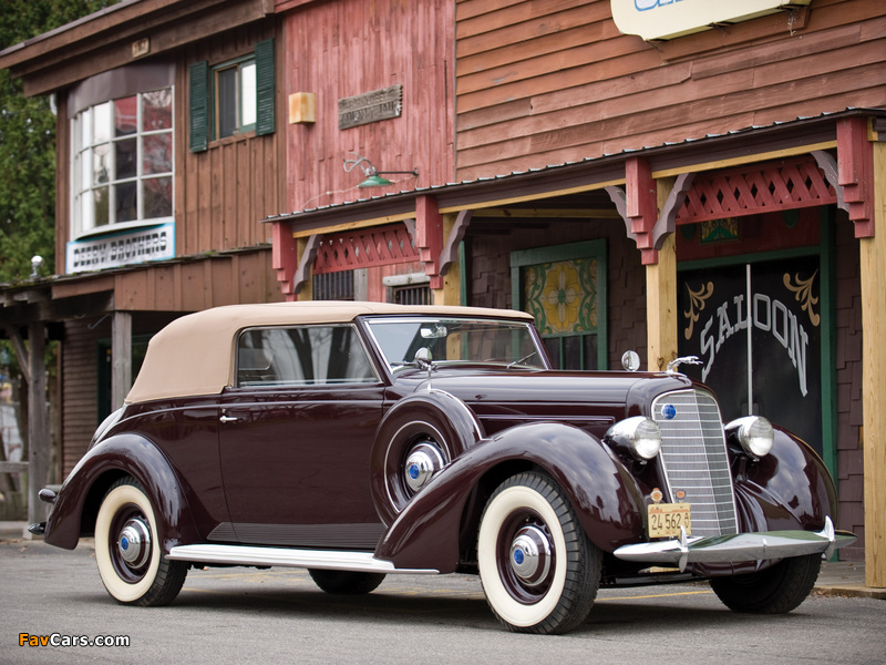 Pictures of Lincoln Model K Convertible Victoria by Brunn 1937 (800 x 600)