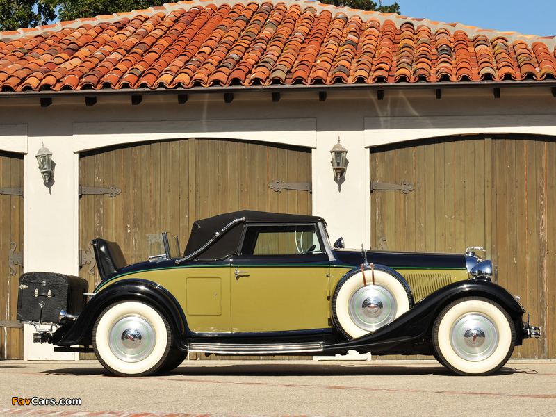 Lincoln Model KA Convertible Roadster by Murray 1933 wallpapers (800 x 600)