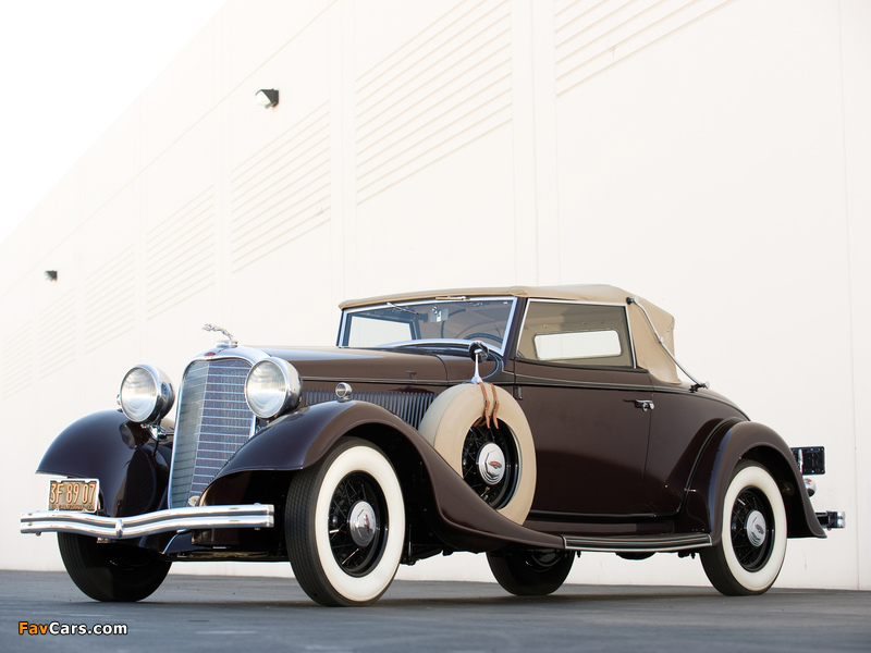Lincoln Model KA Roadster by Dietrich 1933 wallpapers (800 x 600)