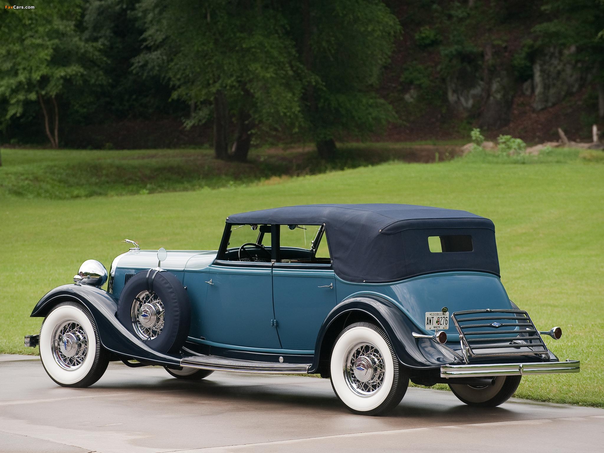 Lincoln Model KA Custom Convertible Sedan by Dietrich 1933 wallpapers (2048 x 1536)