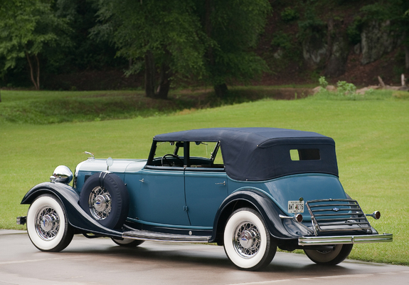 Lincoln Model KA Custom Convertible Sedan by Dietrich 1933 wallpapers